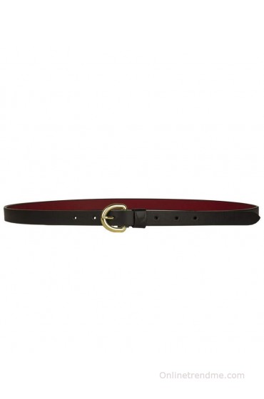 Hidesign Akiko Black Reversible Leather Ladies Belt Hidesign Akiko Black Reversible Leather Ladies Belt